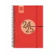 Diary Finocam SVH Red 12 x 17,1 cm 2024-2025