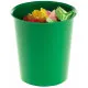 Rubbish bin Archivo 2000 Green polystyrene 16 L