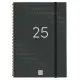 Agenda Finocam YEAR Negro A4 21 x 29,7 cm 2025