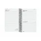 Agenda Finocam YEAR Negro 11,7 x 18,1 cm 2025