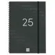 Diary Finocam YEAR Black A4 21 x 29,7 cm 2025