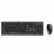 Keyboard and Wireless Mouse Trust Primo Black Spanish Qwerty