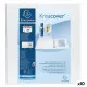 Ring binder Exacompta Kreacover White A4+ (10 Units)