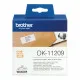 Etiquetas para Impresora Brother DK-11209 Negro/Blanco 62 x 29 mm (3 Unidades)
