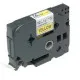 Cinta Laminada para Rotuladoras Brother TZE631 Negro/Amarillo 12 mm x 8 m