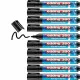 Marker Edding 380 Flipchart Black (10 Units)