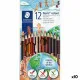 Colouring pencils Staedtler Noris Colour Wopex Set 12 Pieces (10 Units)