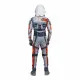 Costume for Adults My Other Me Silver Astronaut (4 Pieces)