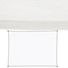 Velas de sombra Blanco Polietileno 350 x 1 x 500 cm