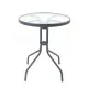 Dining Table Trivia Anthracite Steel 60 x 60 x 70 cm