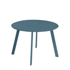 Table Marzia Steel Blue Steel 60 x 60 x 42 cm
