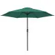 Sombrilla Monty Aluminio Verde 270 cm