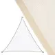 Shade Sails Awning 5 x 5 m Beige Polyethylene 500 x 500 x 0,5 cm