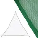 Shade Sails Vela sombreo Green 3,5 x 3,5 m 350 x 350 x 0,5 cm Awning