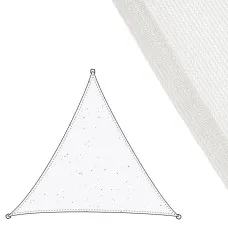 Velas de sombra Vela sombreo Blanco 3 x 3 m 300 x 300 x 0,5 cm Toldo