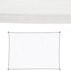 Tela Vela sombreo Blanco 3 x 4 m 300 x 400 x 0,5 cm Toldo