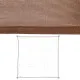 Velas de sombra Toldo 5 x 5 m Chocolate Polietileno 500 x 500 x 0,5 cm