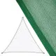 Shade Sails Awning Green Polyethylene 500 x 500 x 0,5 cm