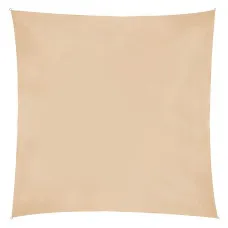 Tela Toldo 300 x 300 x 0,5 cm Beige Polietileno