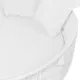 Tumbona Dido 160 x 160 x 76 cm Redondo Blanco