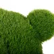 Decorative Figure polypropylene Astro-turf Bear 22 x 26 x 35 cm