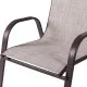 Garden chair Neila 56 x 68 x 93 cm Brown Steel