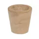 Set de Maceteros Natural Madera de Paulonia 32 x 32 x 32 cm (3 Unidades)
