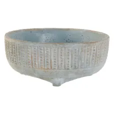 Macetero Gris Cemento 25,5 x 25,5 x 11 cm