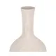 Jarrón Crema Cerámica Arena 23 x 23 x 46,5 cm