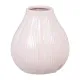 Vase Pink Ceramic 15 x 14 x 15 cm