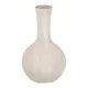 Vase Cream Ceramic Sand 19 x 19 x 35 cm