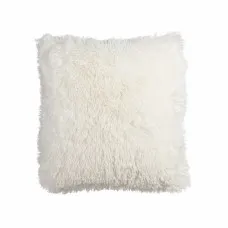 Cushion White Hair 45 x 45 cm