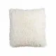 Cojín Blanco Pelo 45 x 45 cm