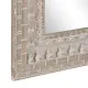 Espejo de pared Blanco Natural Cristal Madera de mango Madera MDF Vertical 71,1 x 5,1 x 101,6 cm