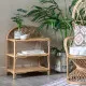Shelves 60 x 41 x 80,5 cm Natural Rattan