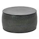 Side table 66 x 66 x 34,5 cm Black Aluminium (3 Units)