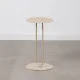 Side table 30,5 x 30,5 x 53 cm Cream Iron
