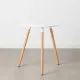 Mesa de Comedor Blanco Madera MDF 60 x 60 x 74 cm