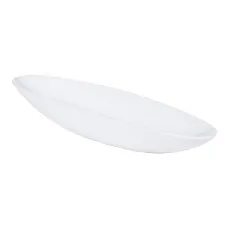 Centro de Mesa Blanco 39,5 x 10,5 x 5 cm