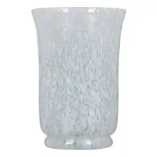 Vase Crystal White 15 x 15 x 22 cm