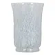 Jarrón Cristal Blanco 15 x 15 x 22 cm