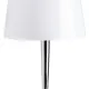 Lámpara de mesa Blanco Plateado Metal Cristal Hierro Hierro/Cristal 60 W 220 V 240 V 220 -240 V 28 x 28 x 56 cm