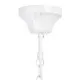 Ceiling Light 53 x 53 x 112 cm Metal White Ø 15 cm Classic