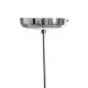 Ceiling Light 8 x 28 x 60 cm Silver Aluminium