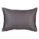 Cushion Polyester Dark grey 45 x 30 cm
