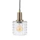 Ceiling Light Crystal Metal 12 x 12 x 23 cm