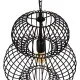 Ceiling Light 34 x 34 x 51 cm Black Iron Ø 34 cm