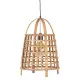 Lámpara de Techo 33,5 x 33,5 x 48,5 cm Natural Bambú 220 V 240 V 60 W