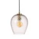 Ceiling Light Crystal Metal 22 x 22 x 32 cm