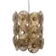 Ceiling Light 50 x 50 x 65 cm Golden Metal